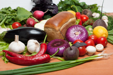 fresh vegetables