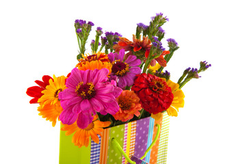 Colorful flower bouquet