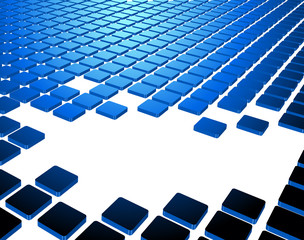 Fototapeta premium Blue abstract background