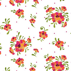 Flowers seamless