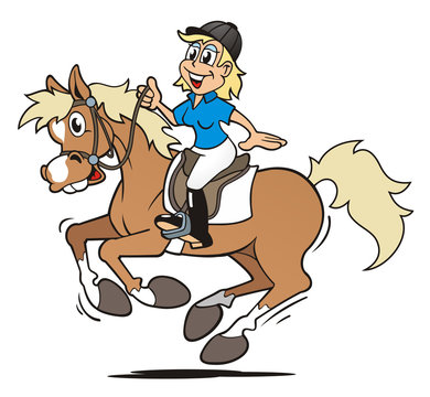 Pony Riding Girl
