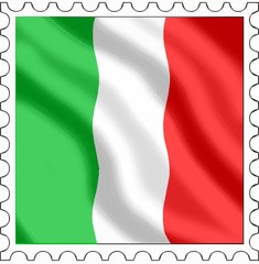 Briefmarke Italien