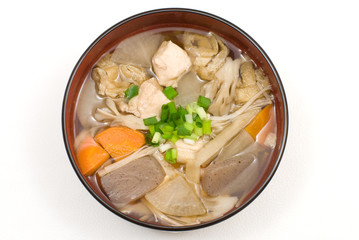 鶏汁・どんぶり盛り