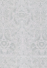 Satin gris et blanc.