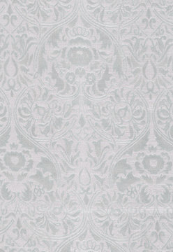 Satin gris et blanc.