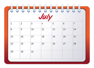 calendar July