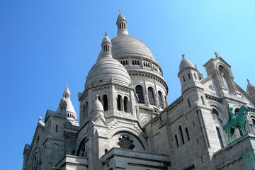 Obraz premium Les coupoles du Sacré Coeur