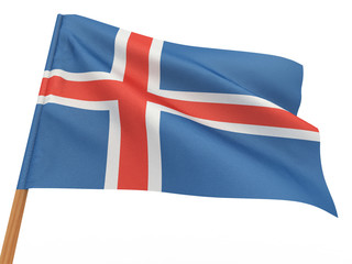 Flag of iceland