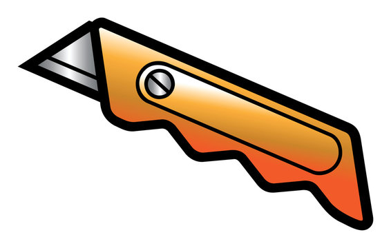 Very Realistic Exacto Blade Stock Illustration - Download Image Now -  Utility Knife, Vector, Blade - iStock