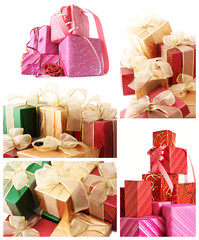 Collage of various gifts