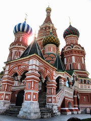 Fototapeta na wymiar Katedra Świętego Bazylego - Moskwa