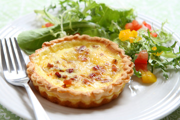 Bacon Cheddar Quiche