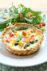 Vegetable Quiche