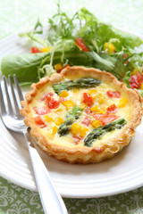 Vegetable Quiche
