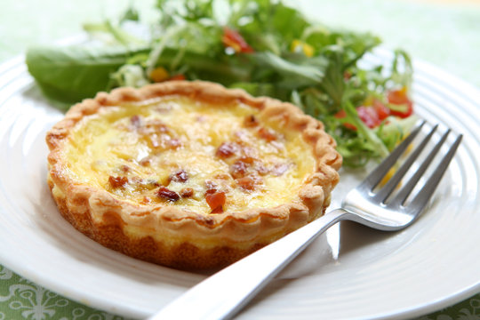 Bacon Cheddar Quiche