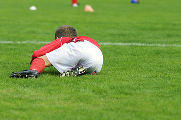 Obraz premium chute de foot