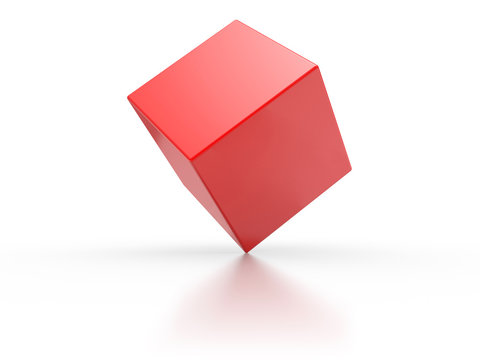 Red cube