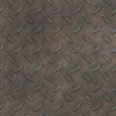 aged diamond plate