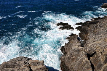 Cinque Terre coastline, Italy