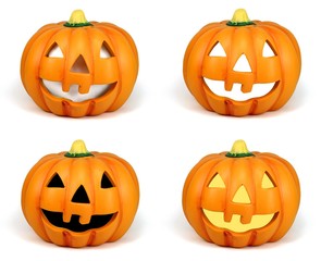 Halloween Kürbis Set