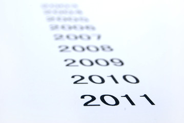 Fototapeta premium New year's day