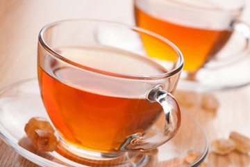 two cups of tea