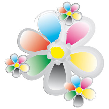 fiore cmyk+green red