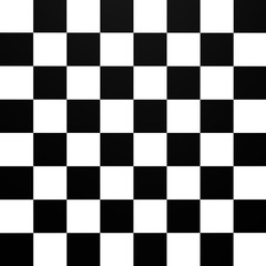 A chessboard pattern from top - 3d image - obrazy, fototapety, plakaty