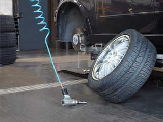 Change a summer tire