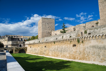 Fototapeta na wymiar Norman-Swabian Castle. Bari. Apulia.