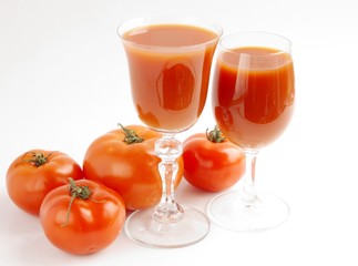 tomatoes and juice