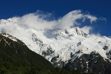 Fototapeta na wymiar mountain glacier