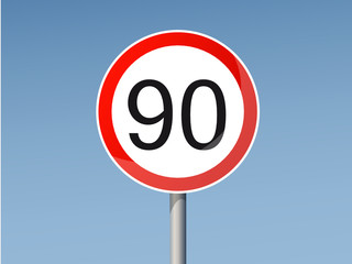 90 km/h