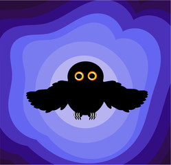 Flying owl