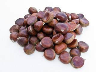 Chestnuts in a heap