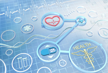 Medicine - abstract background