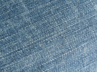 Macro blue jeans