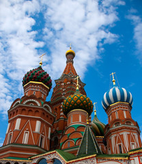 Fototapeta na wymiar The Cathedral of Saint Basil, Red square, Moscow, Russia