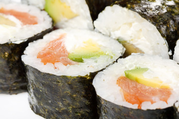 Traditional Japanese food Sushi