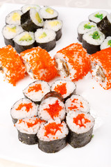 Traditional Japanese food Sushi