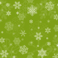 Green winter Christmas background