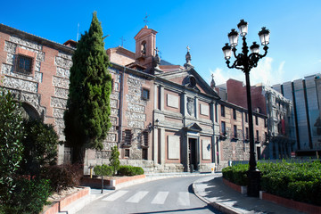 Fototapeta na wymiar Klasztor Barefoot Royals, Madryt, Hiszpania