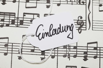 Musikalische Einladung