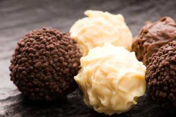 chocolate truffles