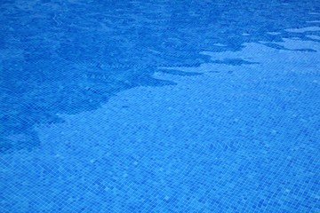 pool blue tiles pattern texture water reflection