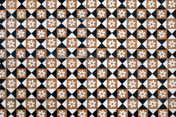 Portuguese glazed tiles