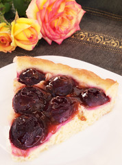 Plum dessert