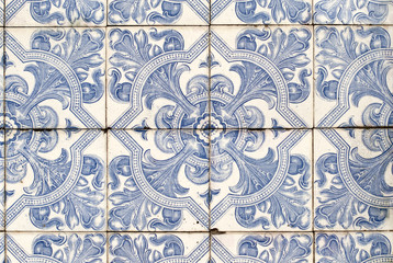 Portuguese glazed tiles