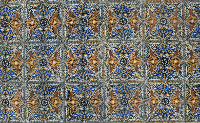 Portuguese glazed tiles