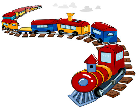 Train Cartoon Images – Browse 309,516 Stock Photos, Vectors, and Video |  Adobe Stock